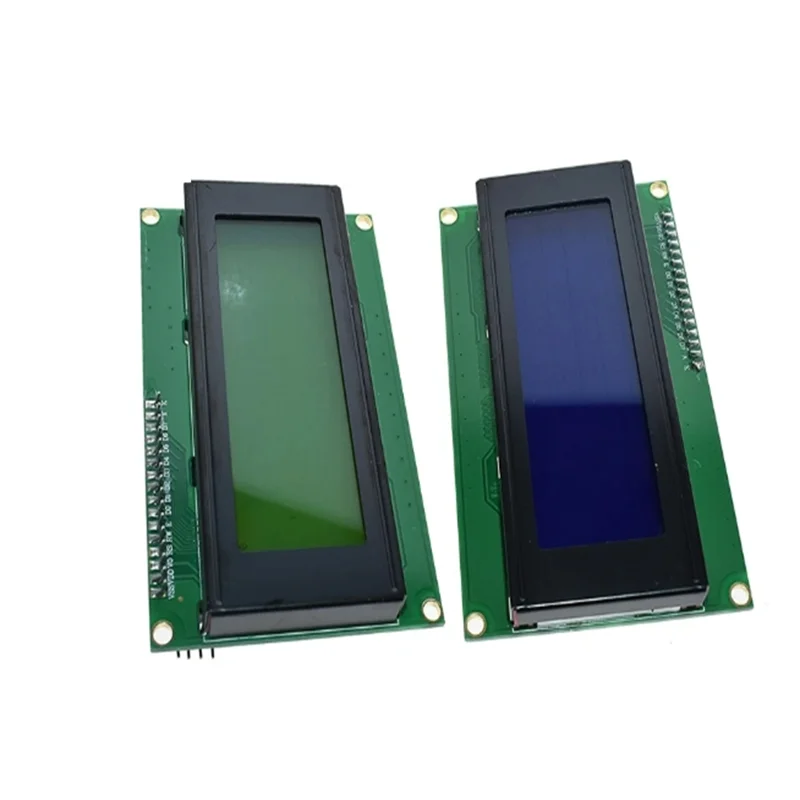 LCD Modul az Arduino UNO R3, IIC, I2C, TWI ' 2004, Kék Háttérvilágítás, Zöld, MEGA2560, 20x4, LCD2004